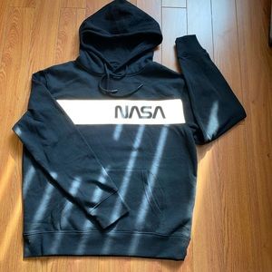 NASA Metallic Hoodie